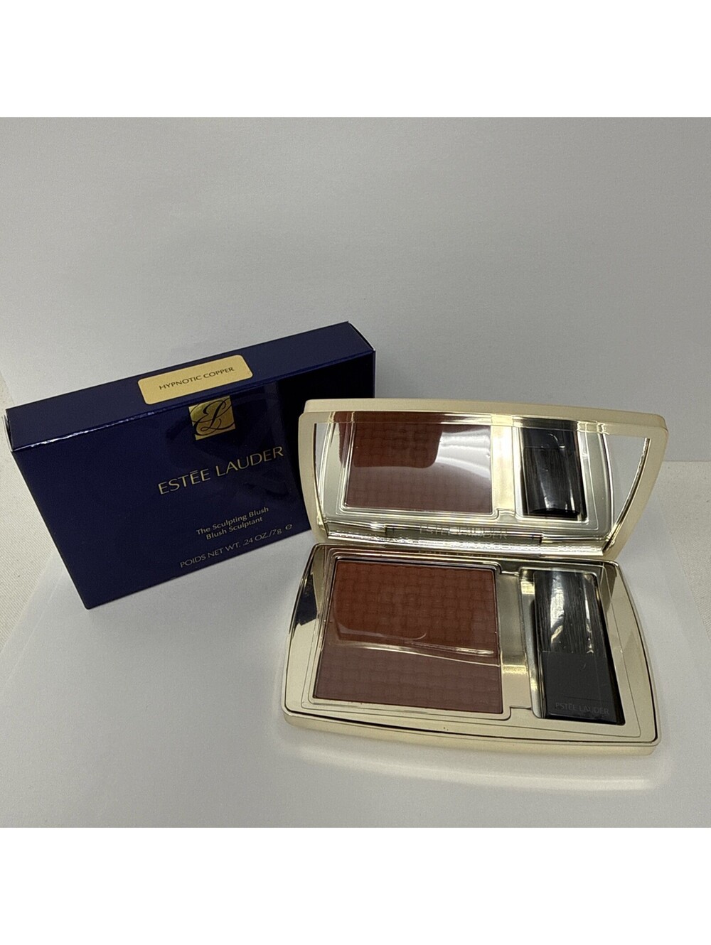 Estee Lauder The Sculpting Blush HYPNOTIC COPPER - Full Size 7 g / 0.24 Oz. RN1